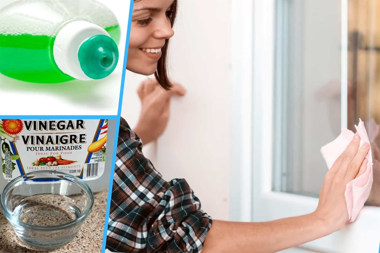 The Easiest Method for Cleaning Windows with Dawn and Vinegar