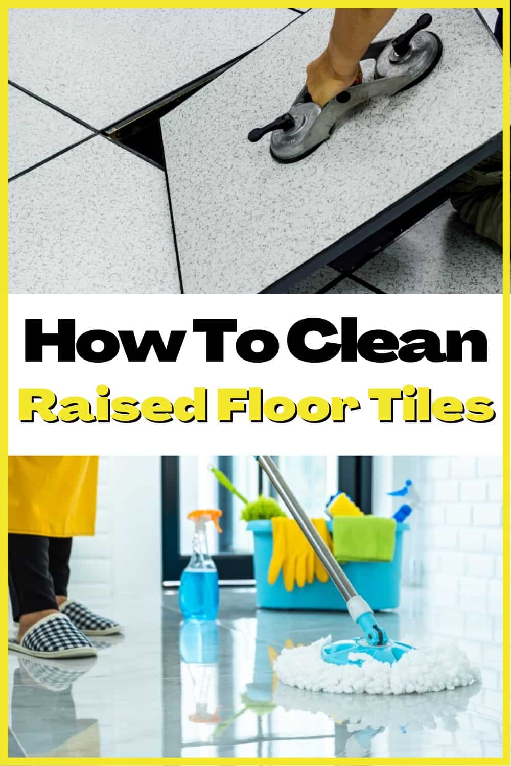 Easy Guide to Clean Raised Floor Tiles