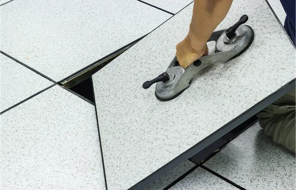 How To Clean Raised Floor Tiles (Maintenance and Care)