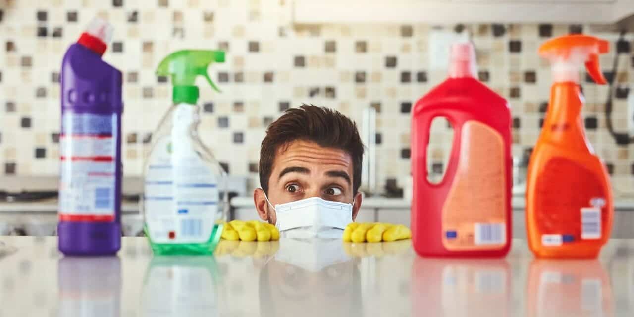 Kitchen Cleaning Supplies List 8 MustHave Items Shiny Clean Kitchen