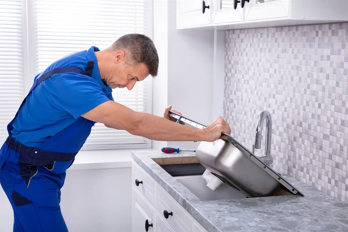 What Is The Black Pad Under The Kitchen Sink? Shiny Clean Kitchen
