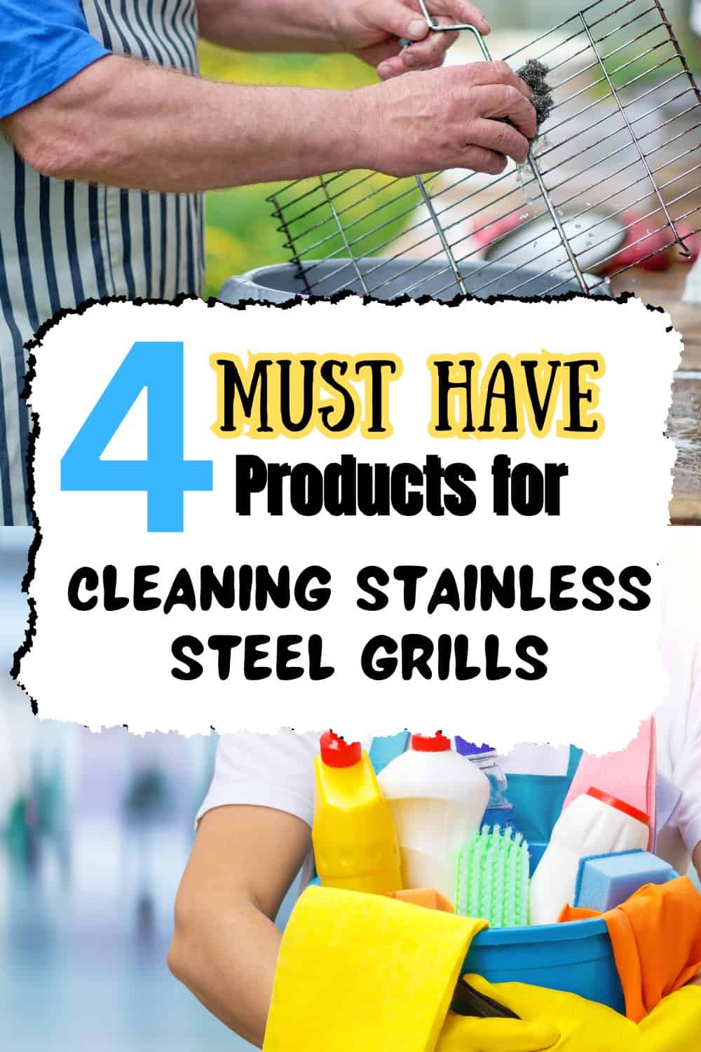 The Best Way to Clean a Stainless Steel Grill with 4 Products | Shiny