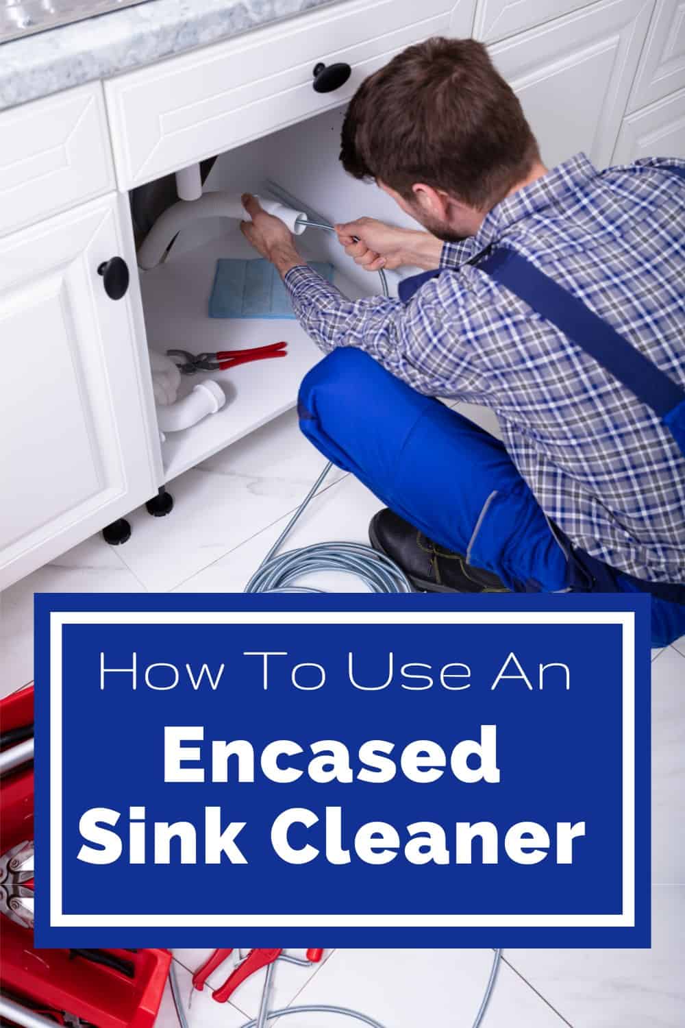 How To Use An Encased Sink Cleaner Shiny Clean Kitchen