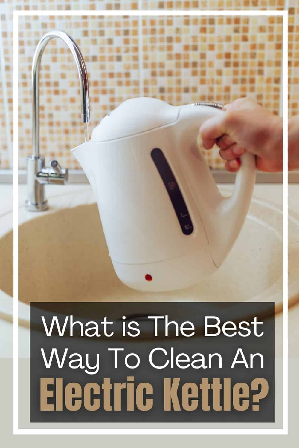 Use lemon, and baking soda to clean inside an electric kettle