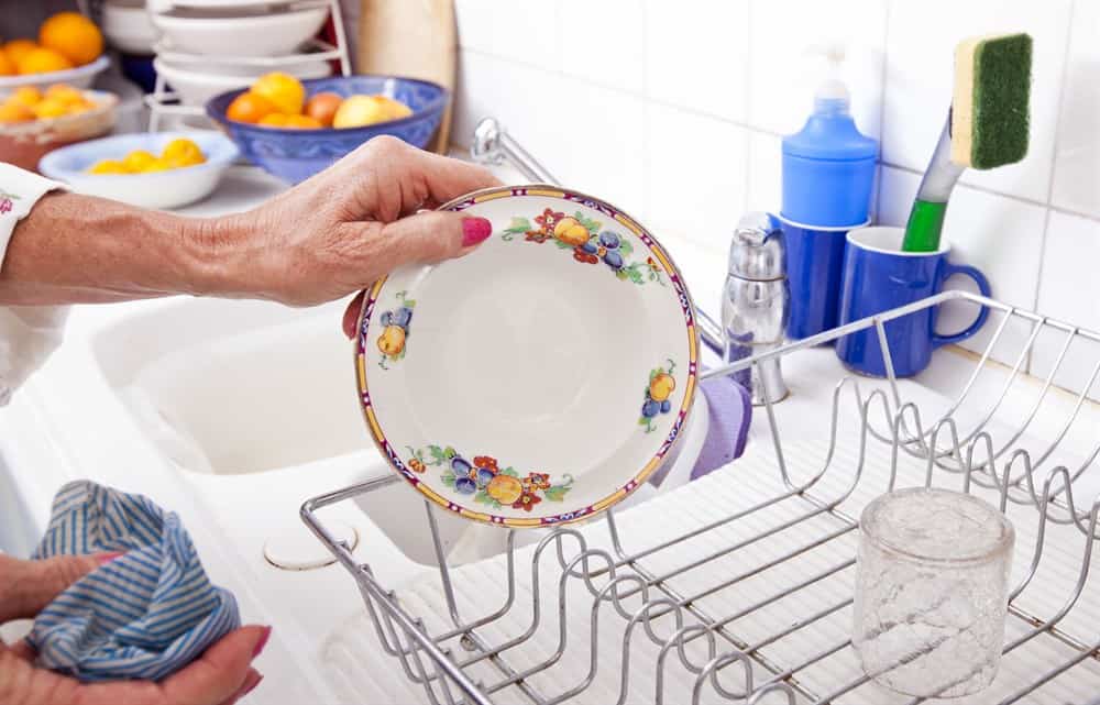 Can You Wash A Dish Drying Mat? Shiny Clean Kitchen