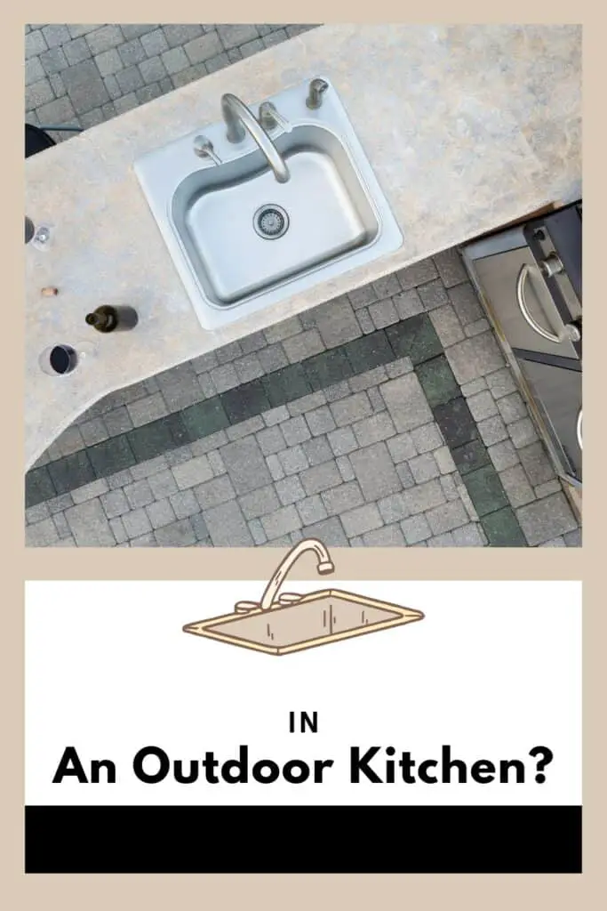 Do You Need A Sink In An Outdoor Kitchen? Shiny Clean Kitchen