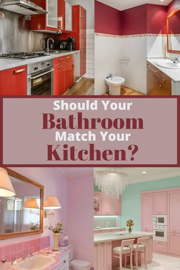 Should Your Bathroom Match Your Kitchen? | Shiny Clean Kitchen