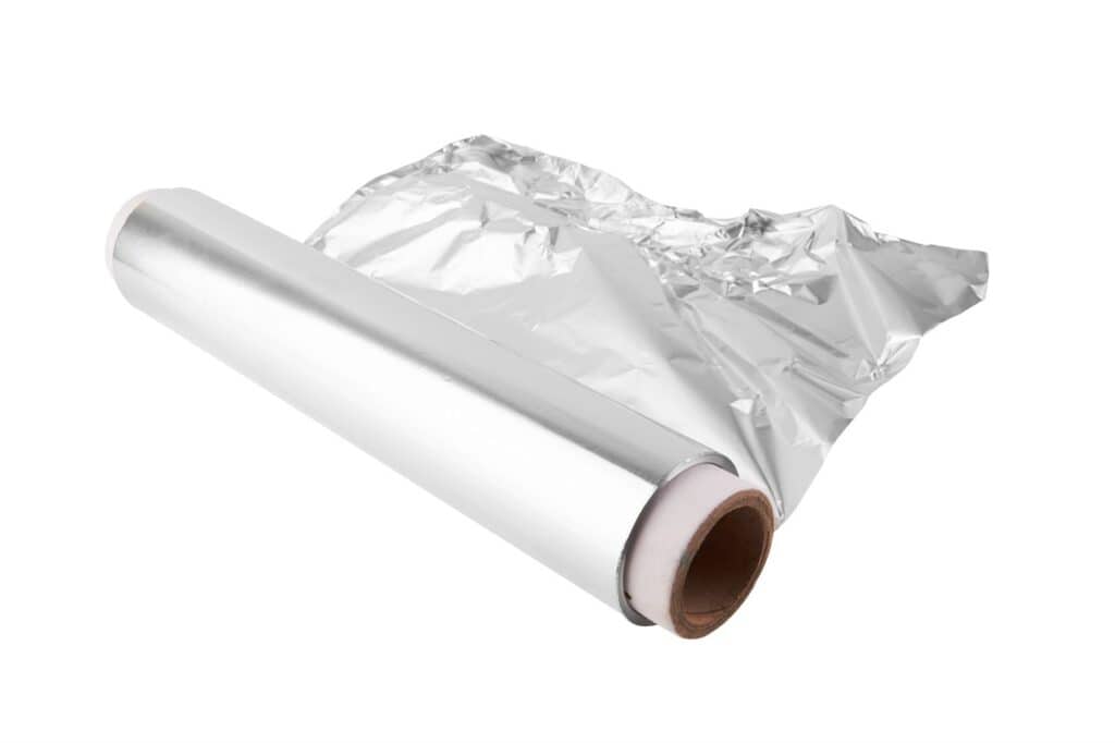 aluminum foil for scrubbing your bbq